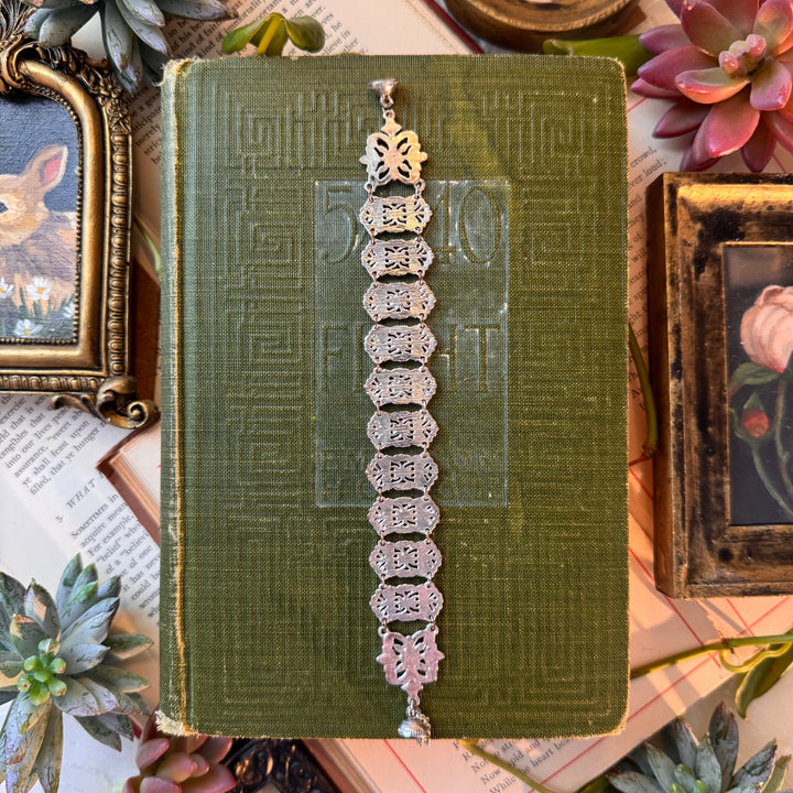 Ornate Silver Bracelet