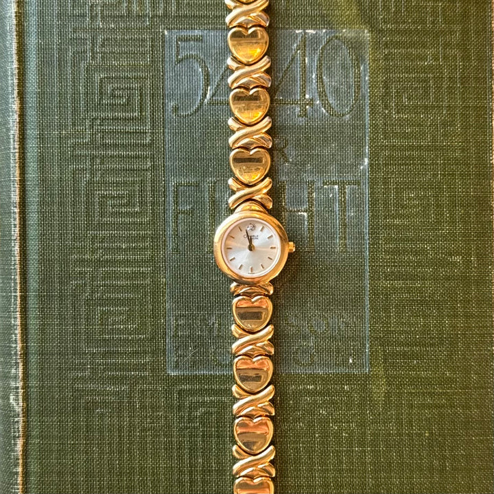 Gold Heart Watch