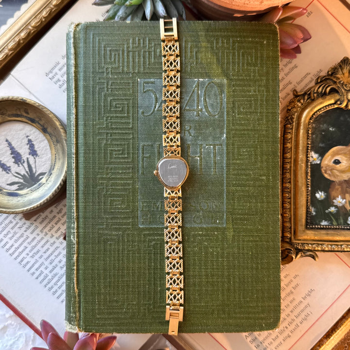 Gold Heart Watch