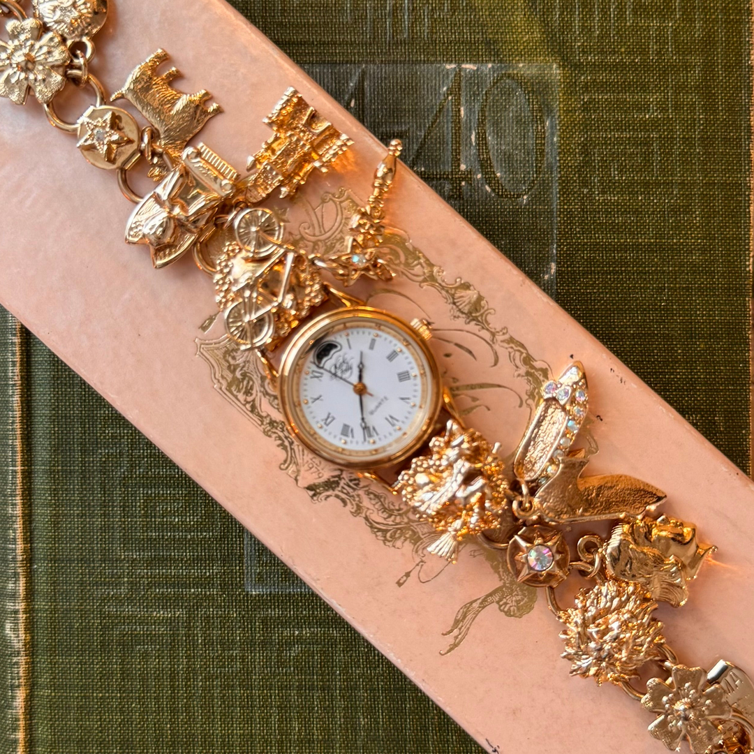 Gold Kirks Folly Wizard of Oz Theme Watch