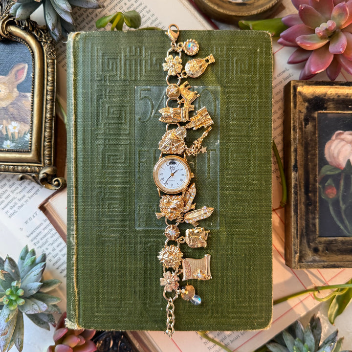 Gold Kirks Folly Wizard of Oz Theme Watch