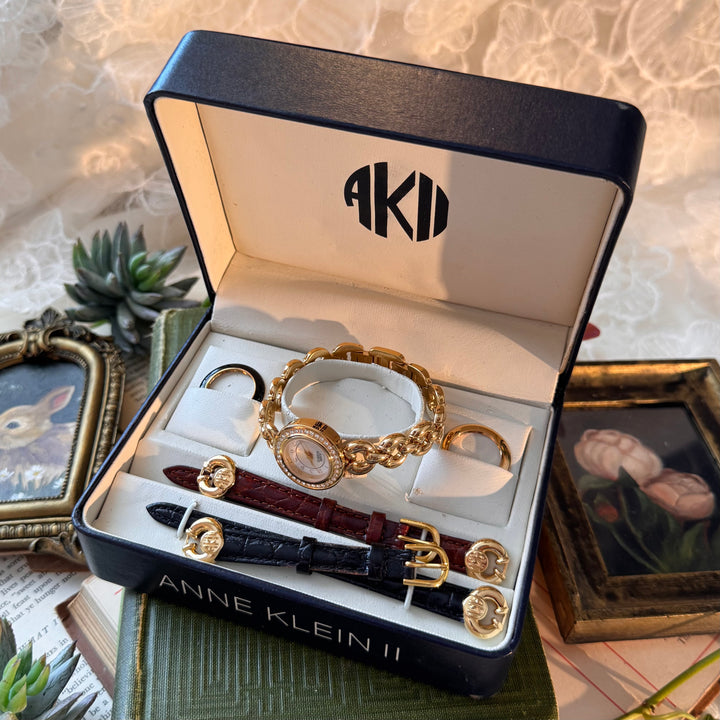 Gold Interchangeable Watch