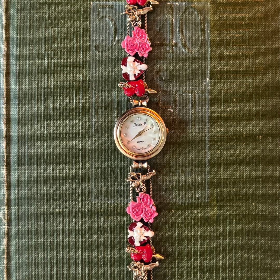 Rare Gold Valentine Charm Watch