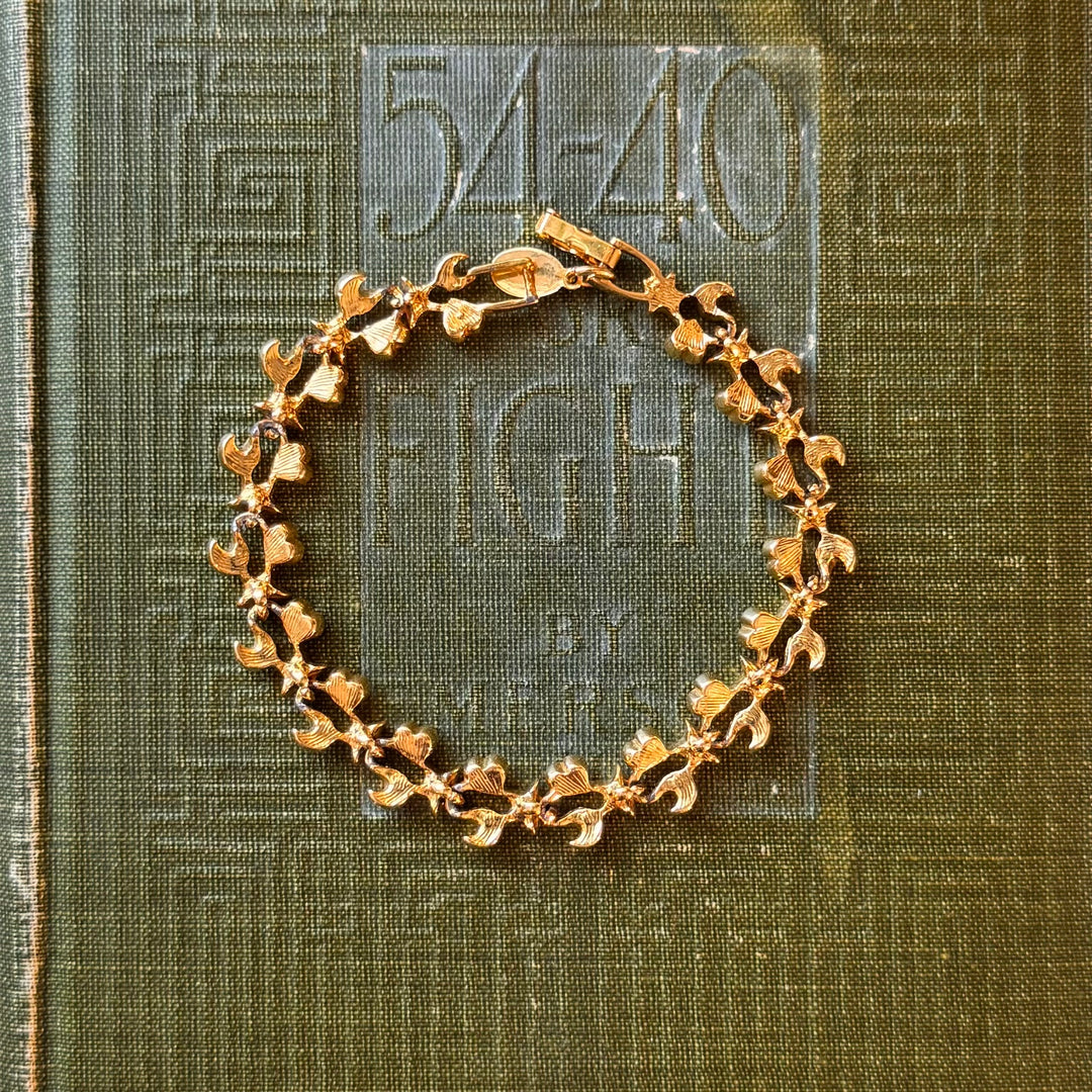 Rare Gold Joan Rivers Celestial Bracelet