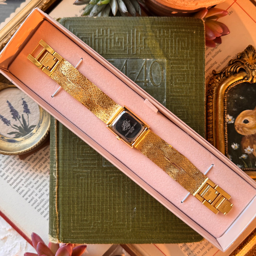 Gold Kirks Folly Flower Watch