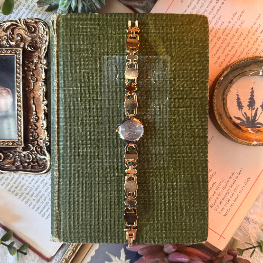 Gold Jade Watch