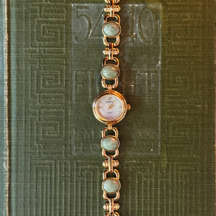 Gold Jade Watch