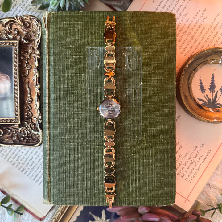 Gold Jade Watch