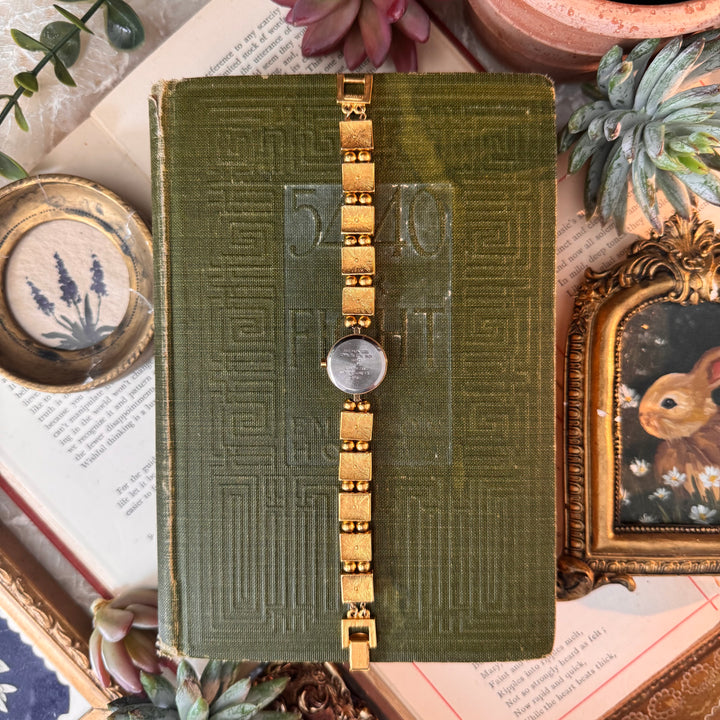 Gold Zodiac Sign Charm Watch
