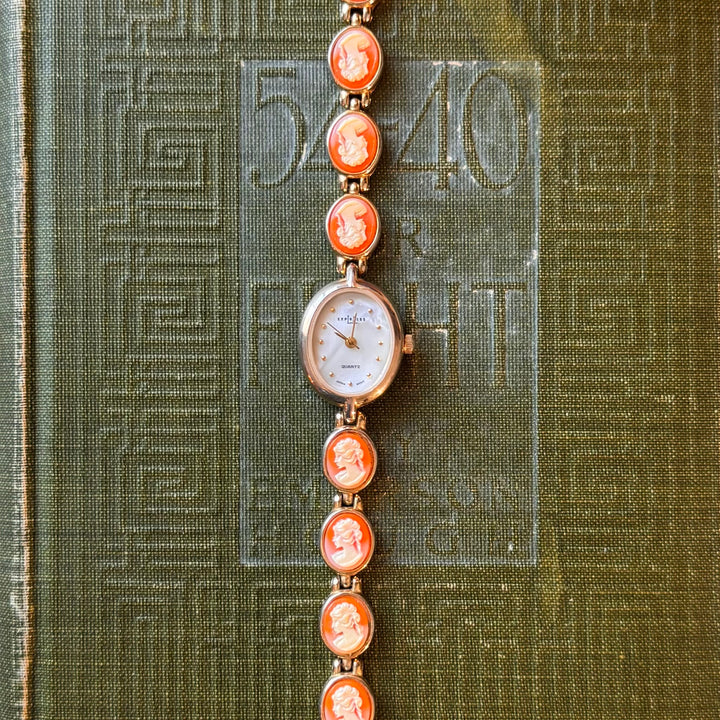 Gold Cameo Watch