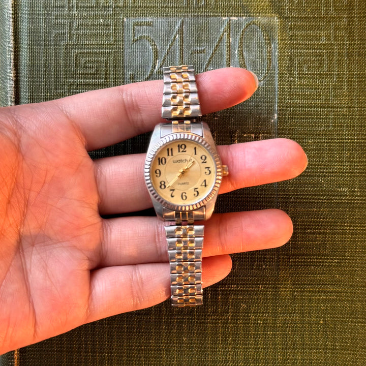 Two Tone Watch