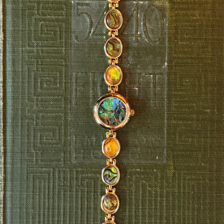 Gold Abalone Watch