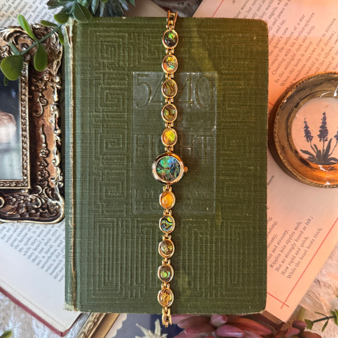 Gold Abalone Watch