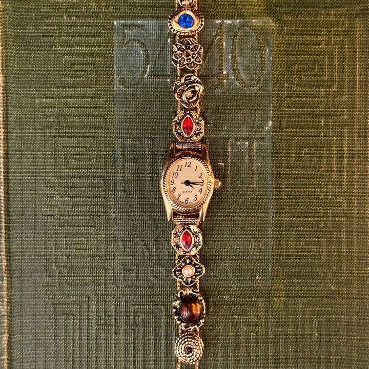 Gold Charm Watch