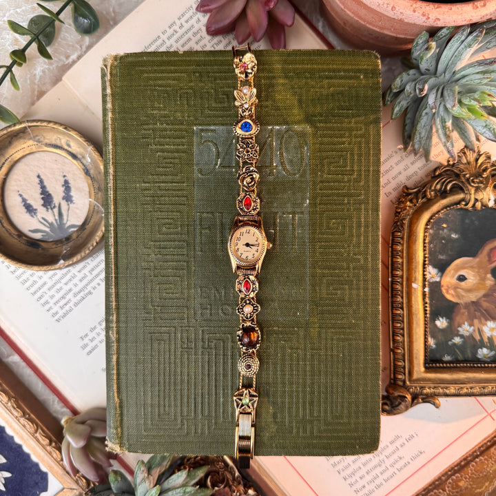 Gold Charm Watch