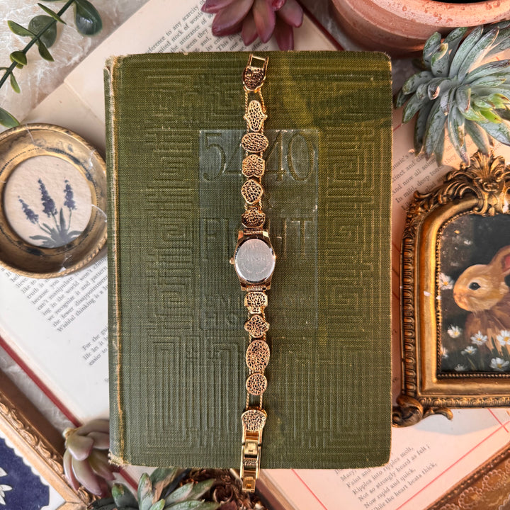 Gold Charm Watch