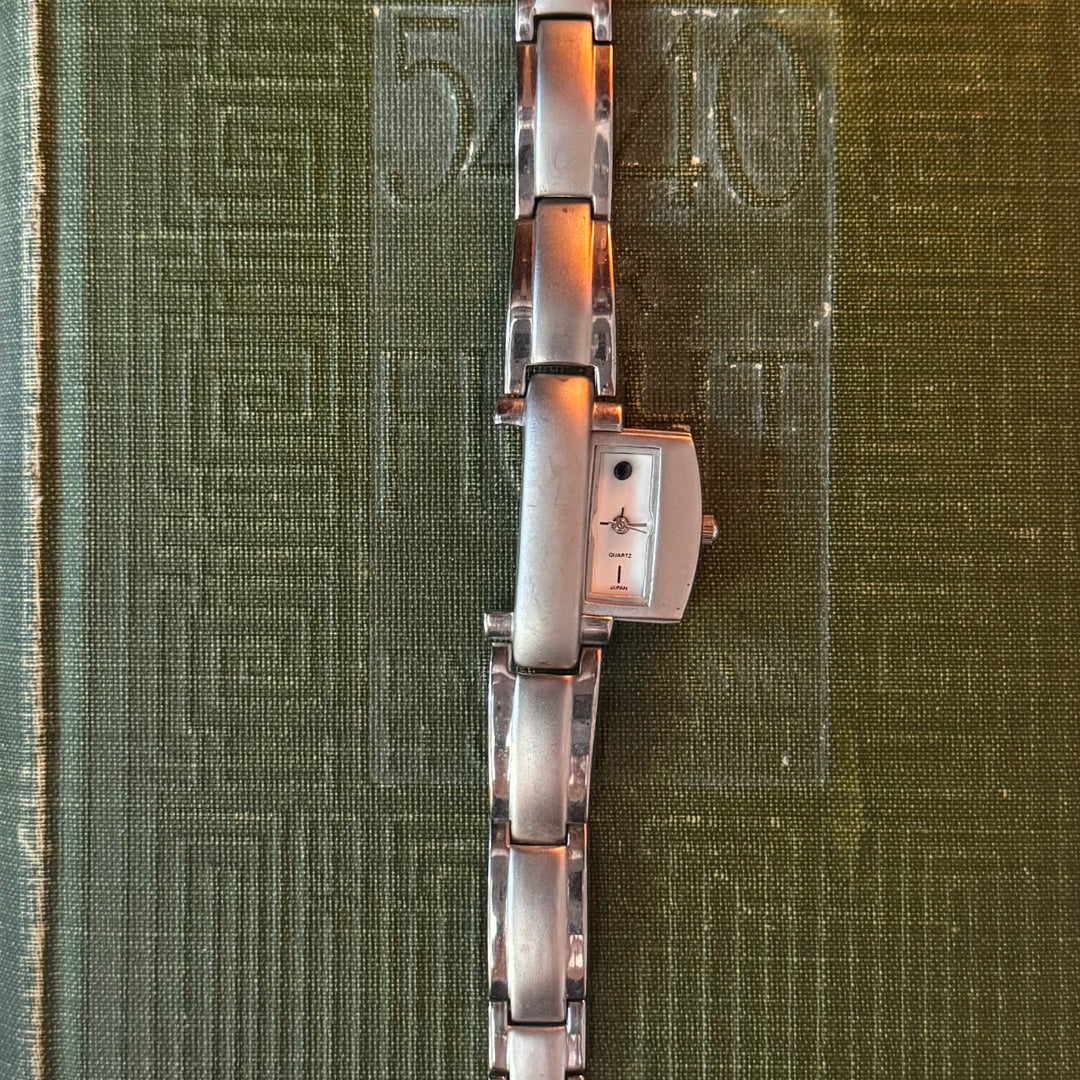 Silver Peekaboo Watch