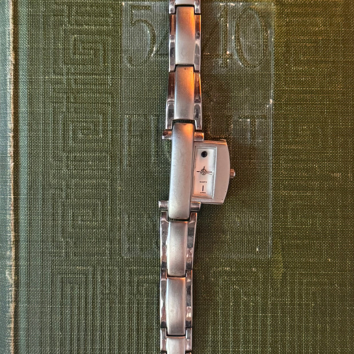 Silver Peekaboo Watch