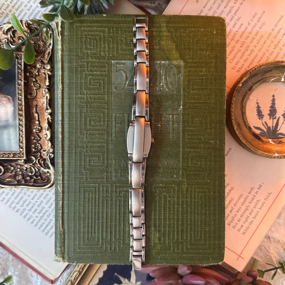 Silver Peekaboo Watch