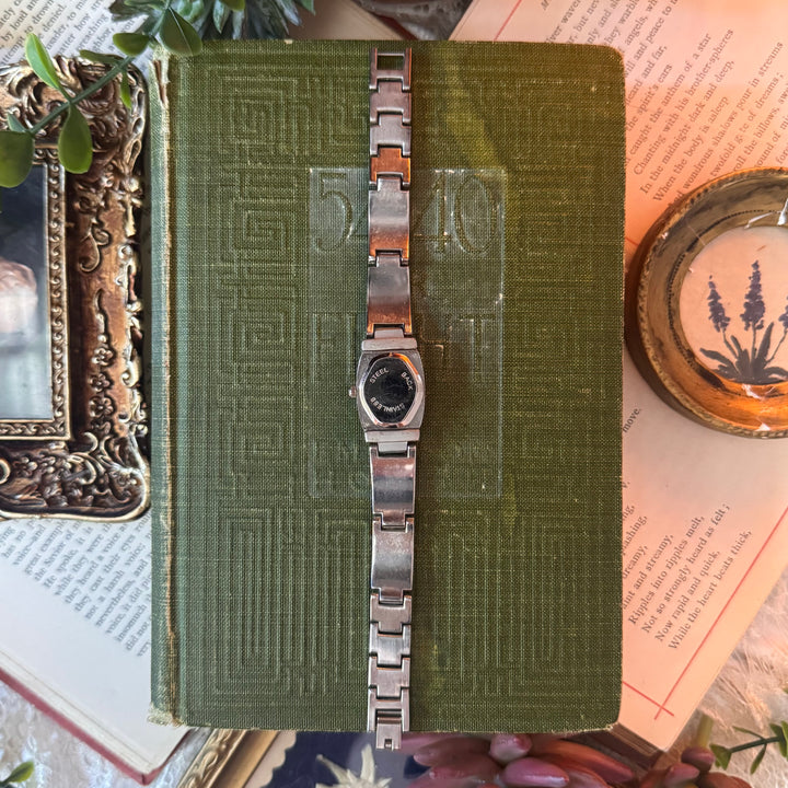 Silver Peekaboo Watch