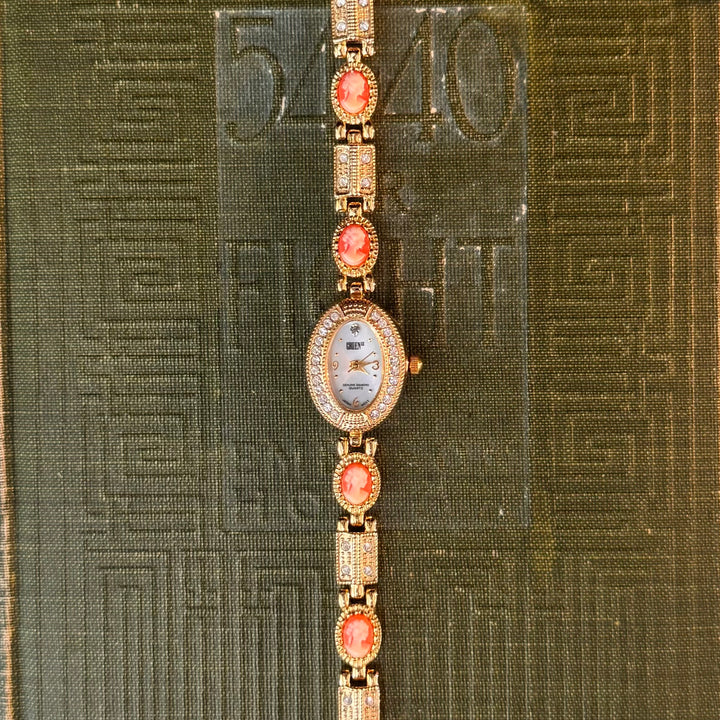 Gold Cameo Watch