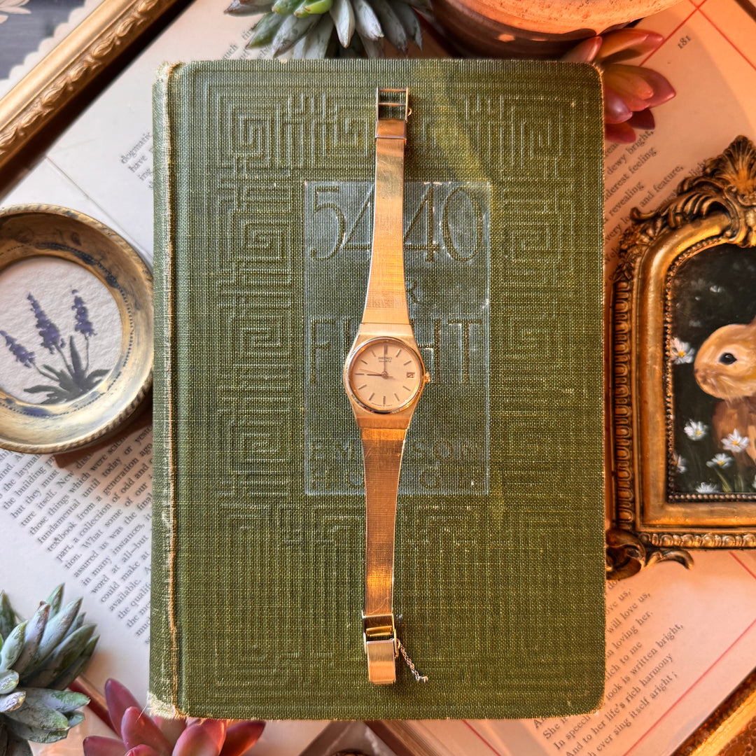 Gold Seiko Watch