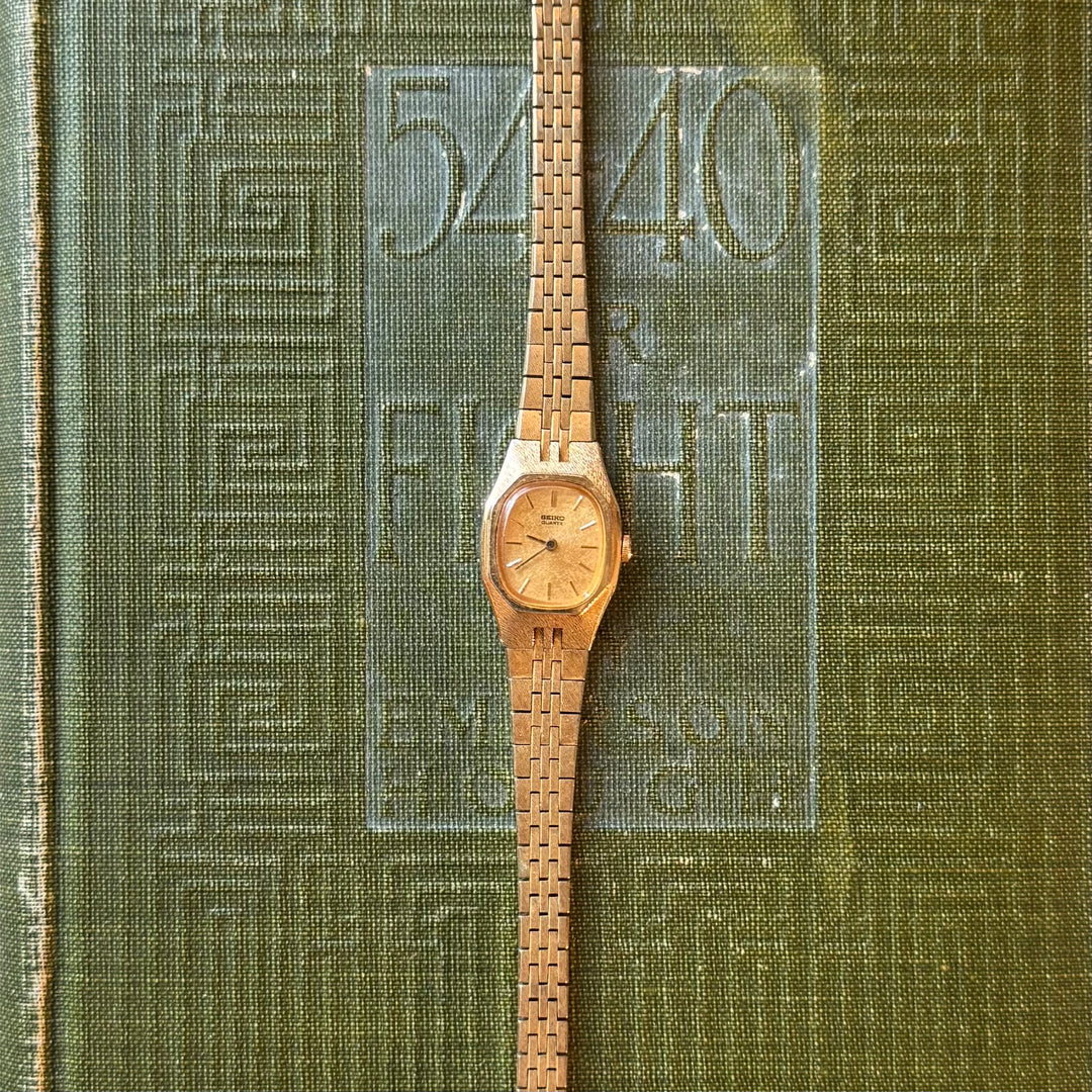 Gold Seiko Watch