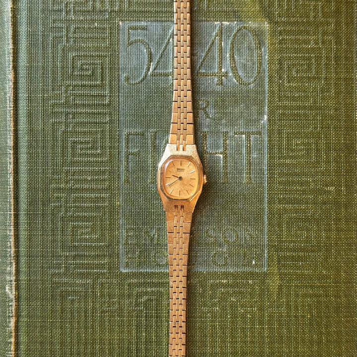 Gold Seiko Watch