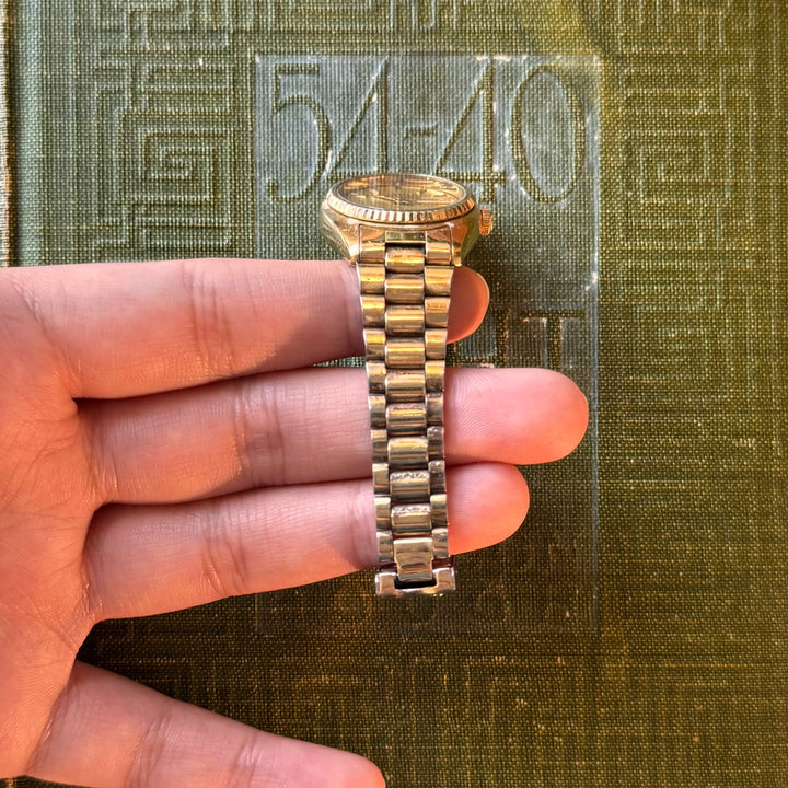 Gold Seiko Watch