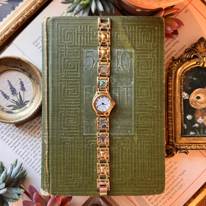 Gold Abalone Watch