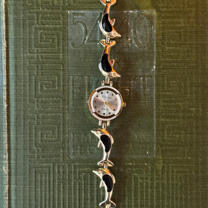 Gold Dolphin Watch