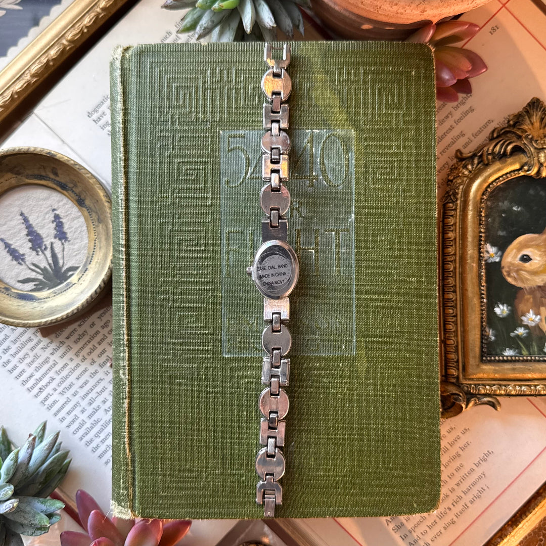 Silver Abalone Watch