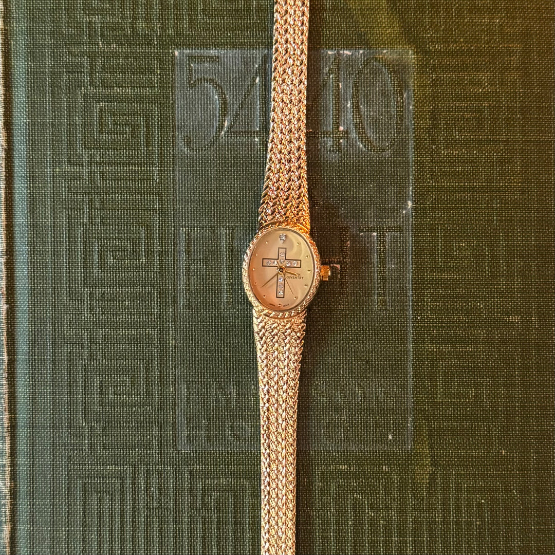 Gold Cross Watch