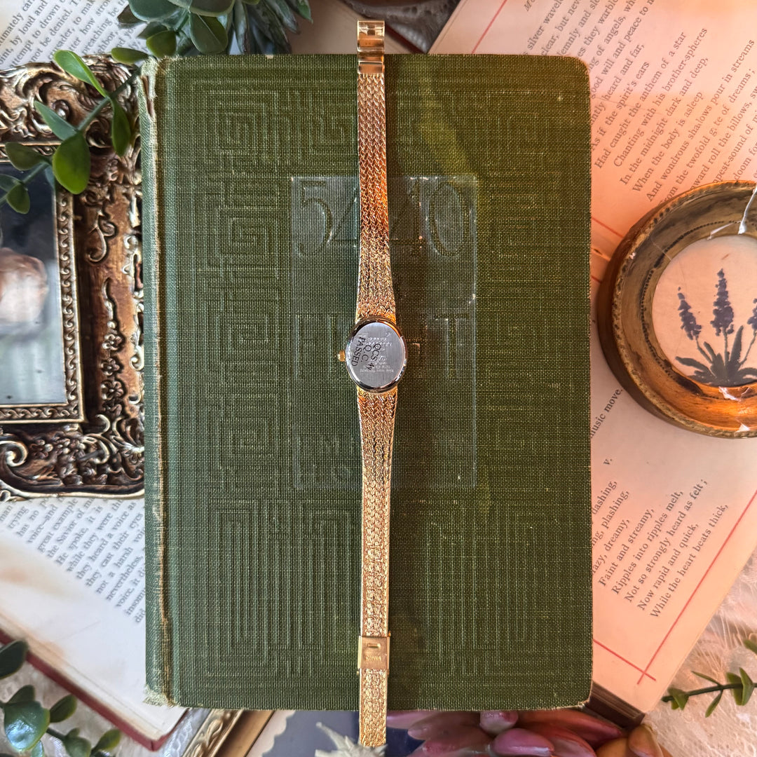 Gold Cross Watch