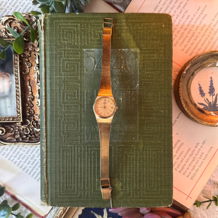 Gold Seiko Watch