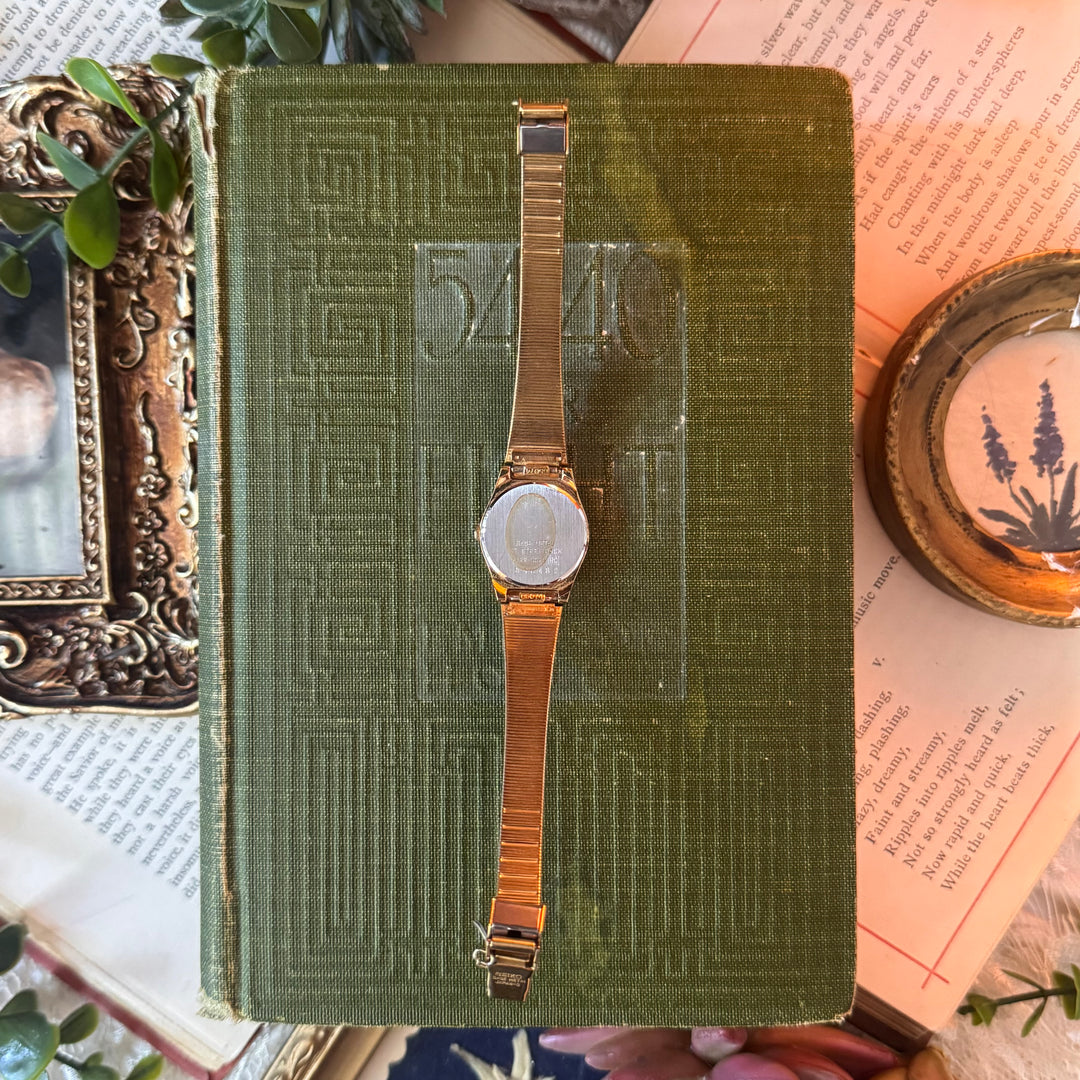 Gold Seiko Watch