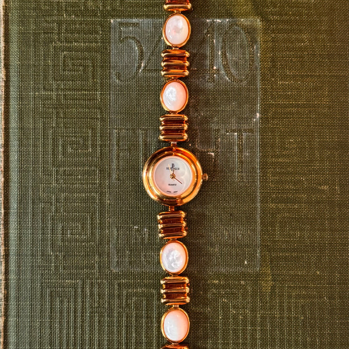 Gold Pearl Watch
