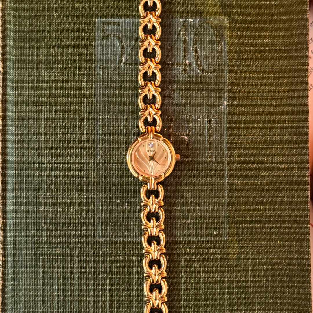 Gold Ornate Watch