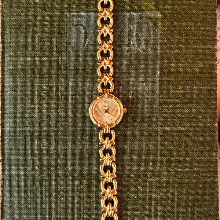 Gold Ornate Watch