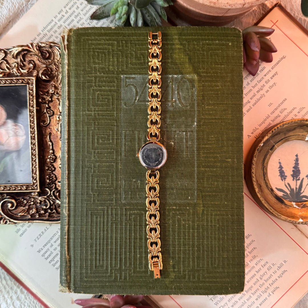 Gold Ornate Watch