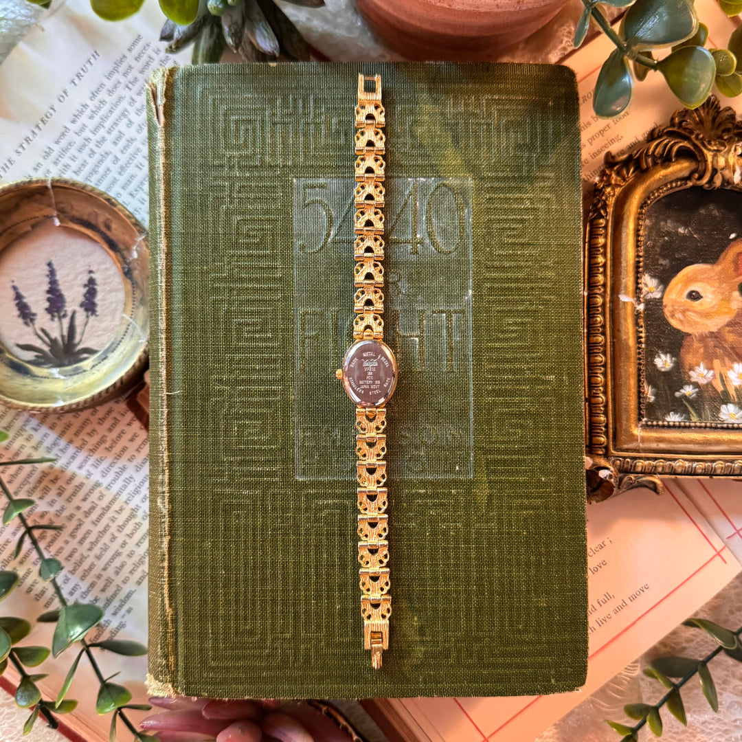 Gold Ornate Watch