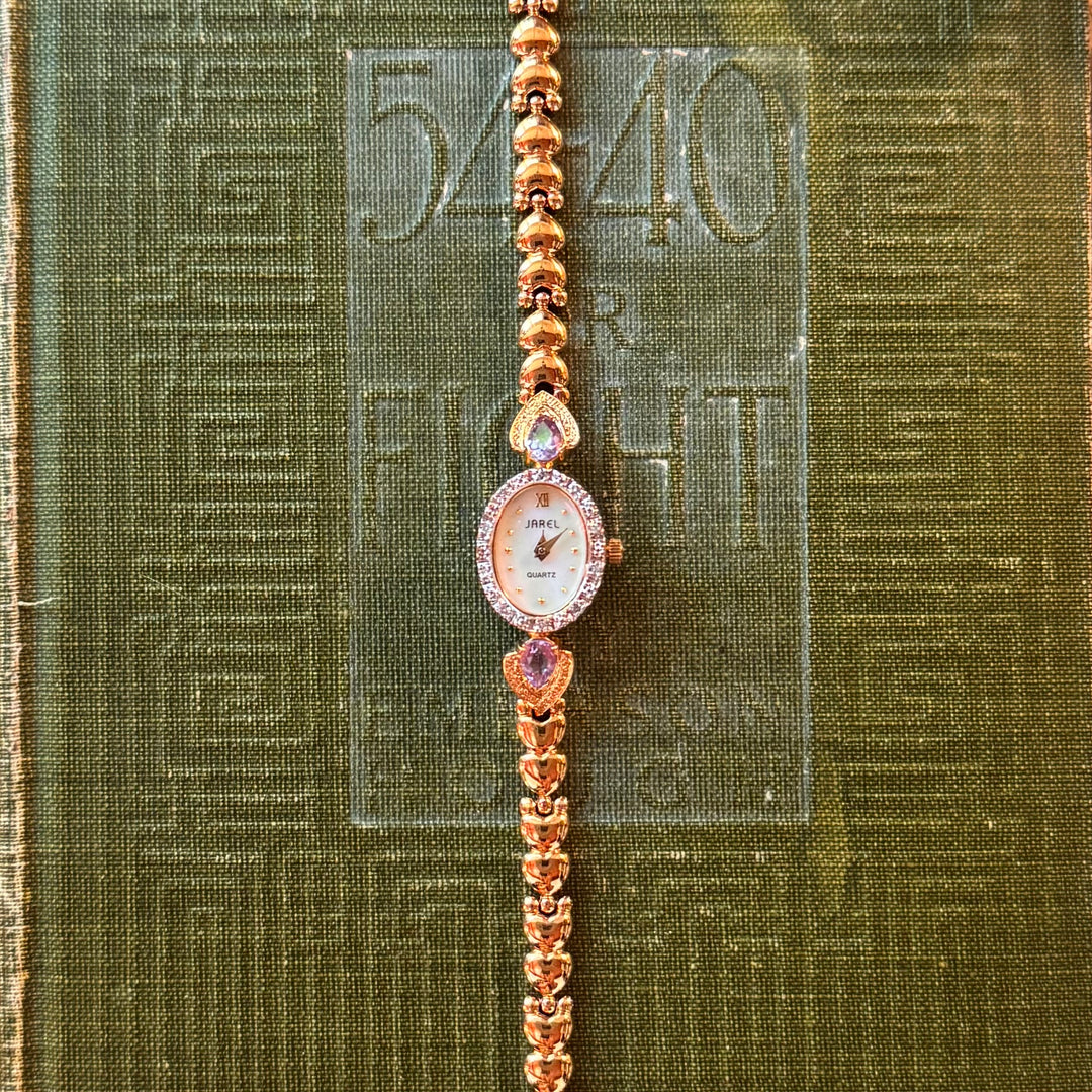 Gold Heart Watch