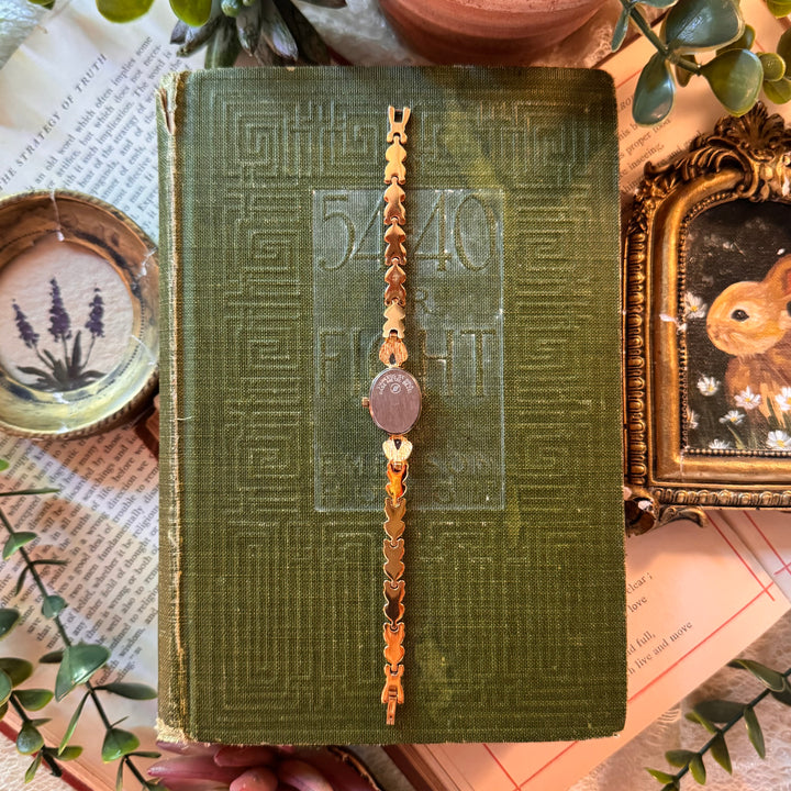 Gold Heart Watch
