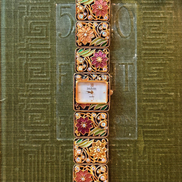 Repurposed Gold Joan Rivers Watch