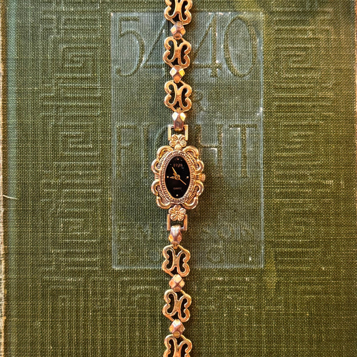 Gold Butterfly Watch
