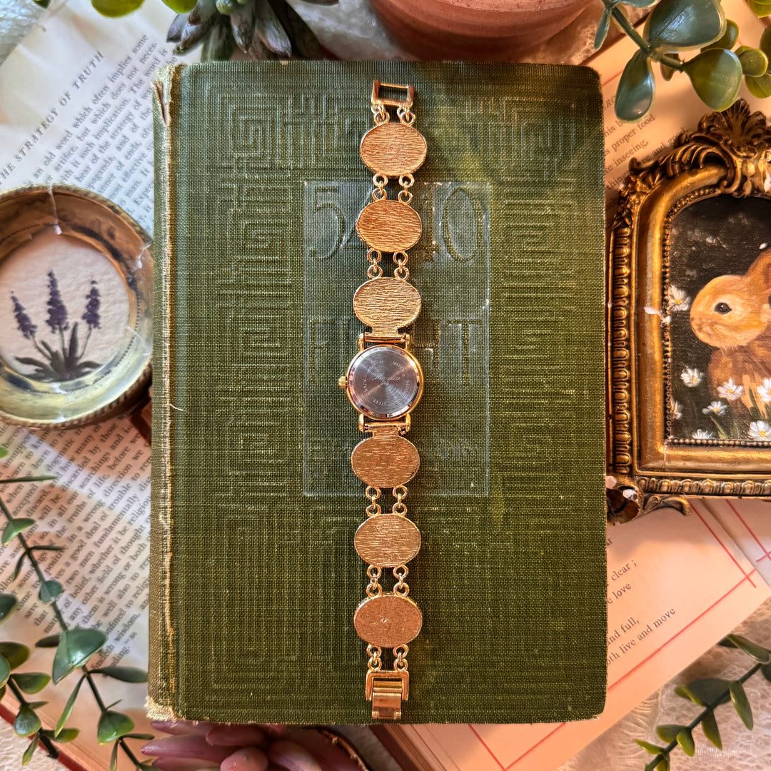 Gold Rose Watch