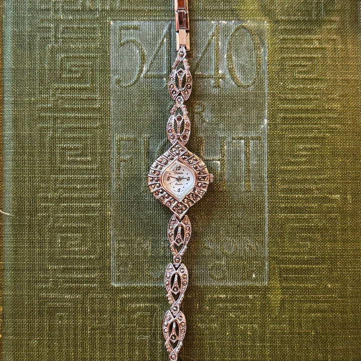 Silver Ornate Watch