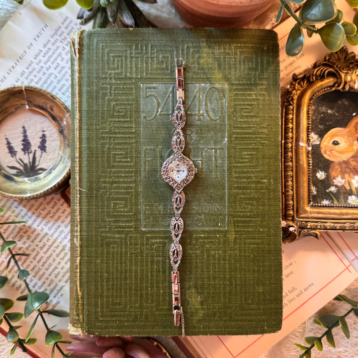 Silver Ornate Watch