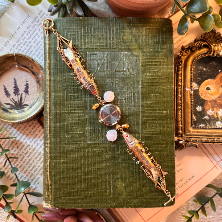 Handmade Fish Charm Watch
