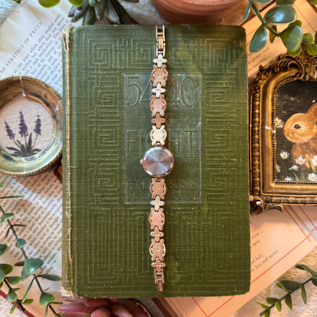 Gold Pearl Watch
